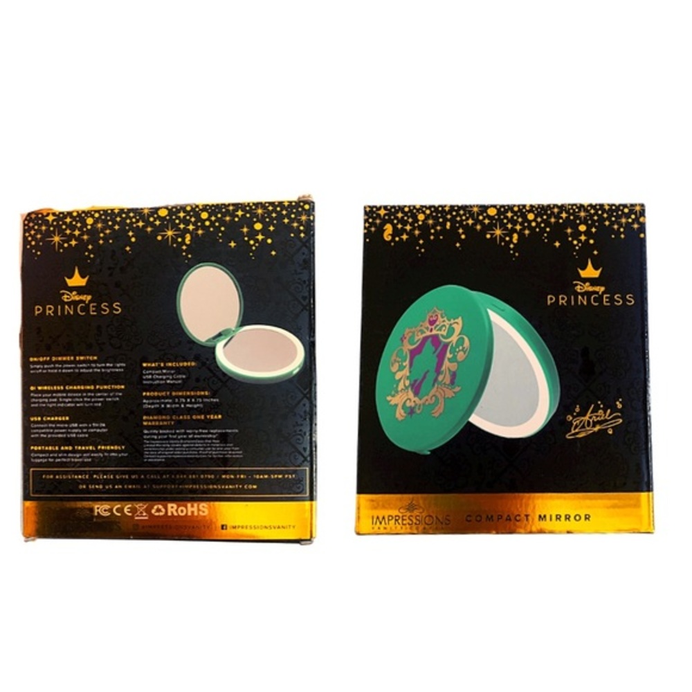 COPY - Ariel Disney princess‎ compact mirror impressions